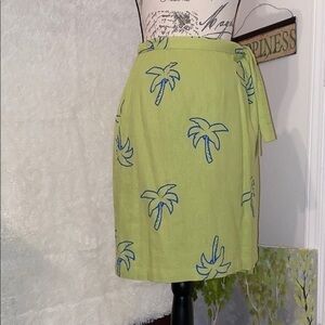 Bundle 3 for 25$. Erin London, wrap around linen skirt 🌴🌴🍹